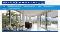 Desktop Screenshot of parkplacescreenandglass.com